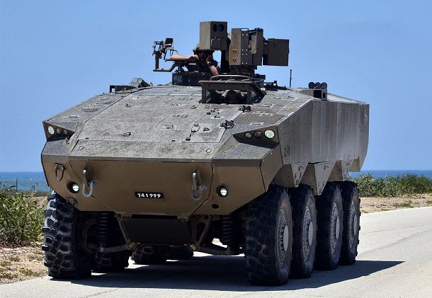 Israel bắt đầu trang bị giáp Iron Fist cho xe bọc thép

